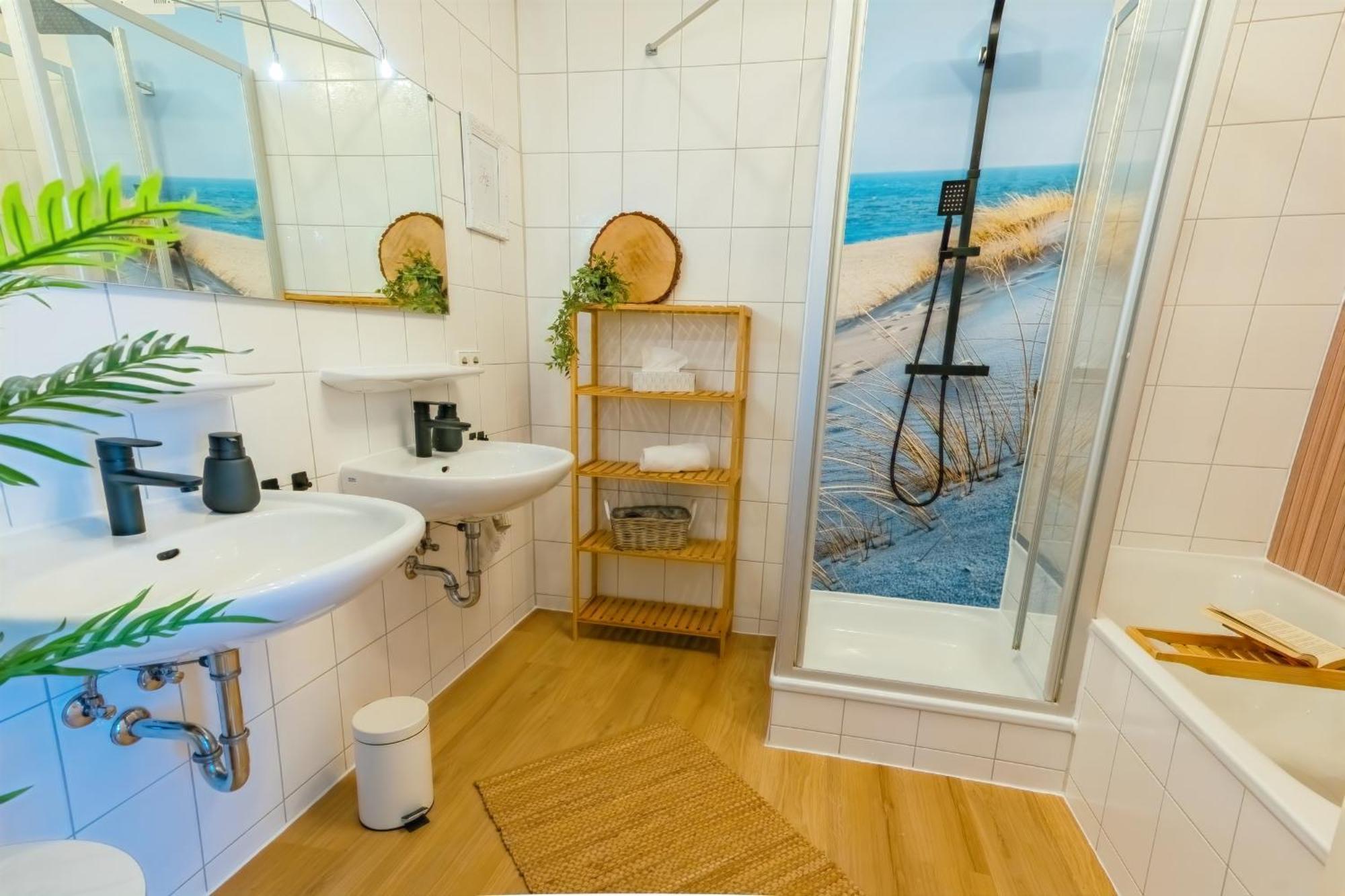 The Big Muenster Fuer Bis Zu 12, Whirlpool, Sauna, Zentral, Tischfussball, Balkon, Gasgrill Ulma Esterno foto